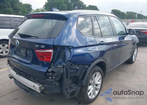 2017 BMW X3 xDrive28I from USA, damaged, VIN 5UXWX9C3XH0W74375